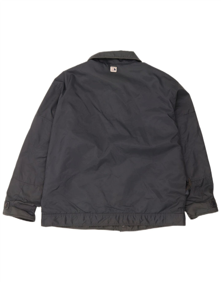 Americanino Herren Bomberjacke UK 40 Large Schwarz Nylon