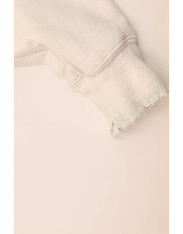 Champion Herren Reverse Weave Sweatshirt, Pullover, Größe S, weiße Baumwolle