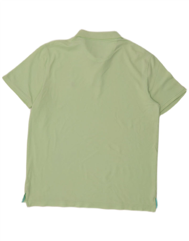IZOD Herren Poloshirt 2XL Grüne Baumwolle