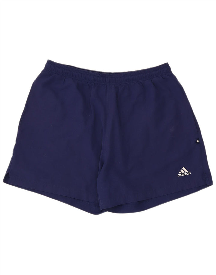 Adidas Herren-Sportshorts, groß, marineblau, Polyester