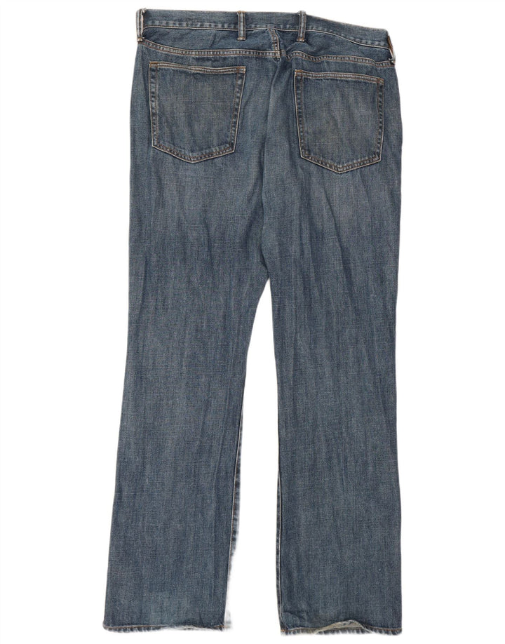 Gap Herren Bootcut Jeans W36 L34 Blaue Baumwolle