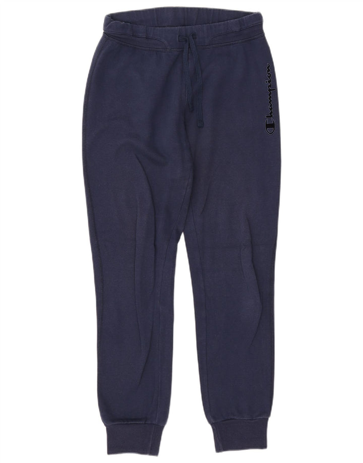 Champion Herren-Trainingshose mit Grafik, Größe S, Marineblau