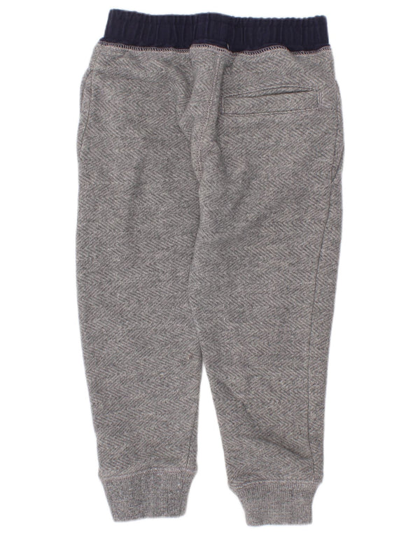 Joules Jungen-Trainingshose, Jogginghose, 2–3 Jahre, graue Farbblock-Baumwolle