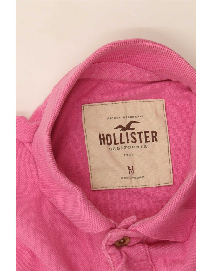 Hollister Herren Poloshirt Mittelrosa
