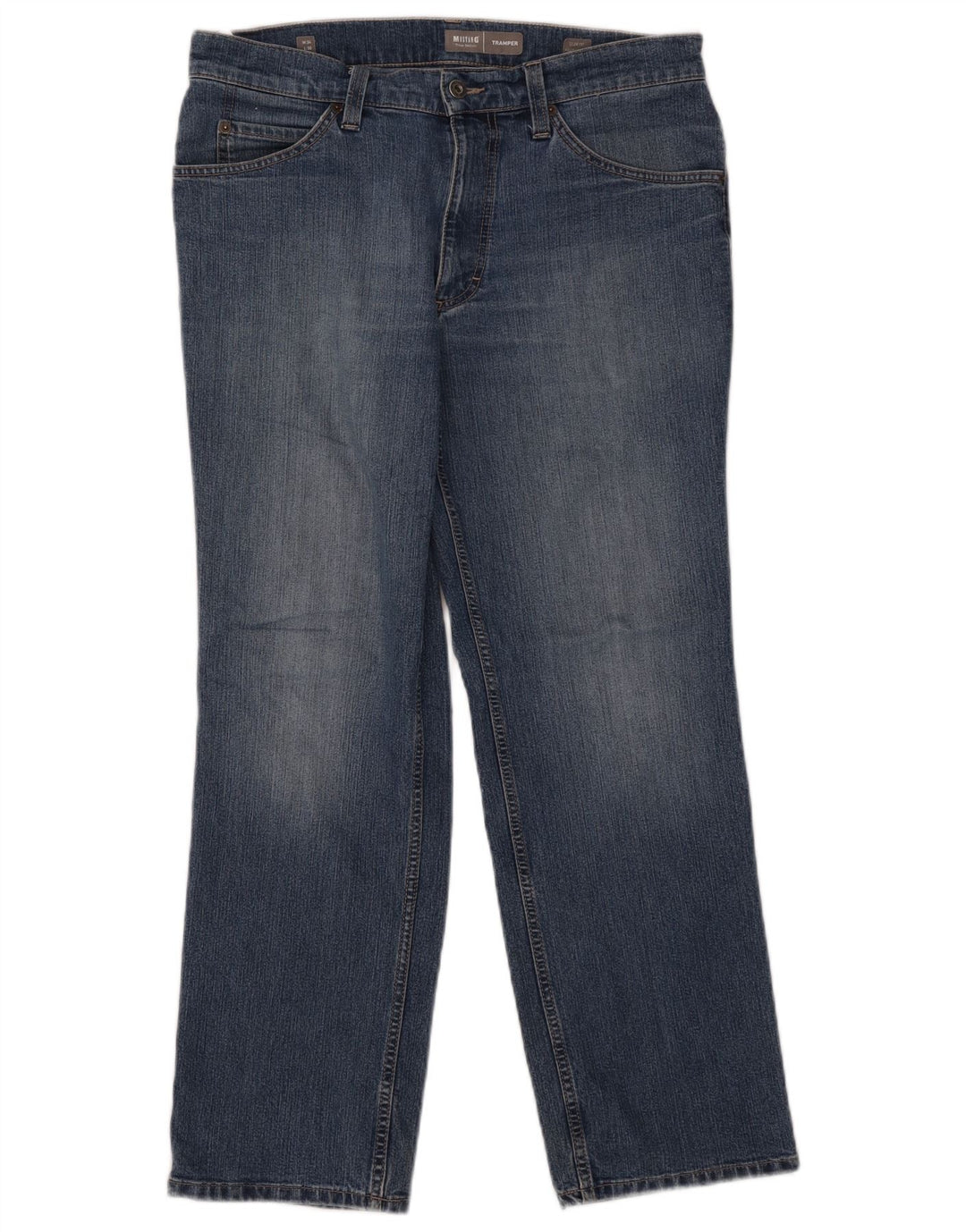 Mustang Herren Tramper Slim Jeans W34 L30 Blau