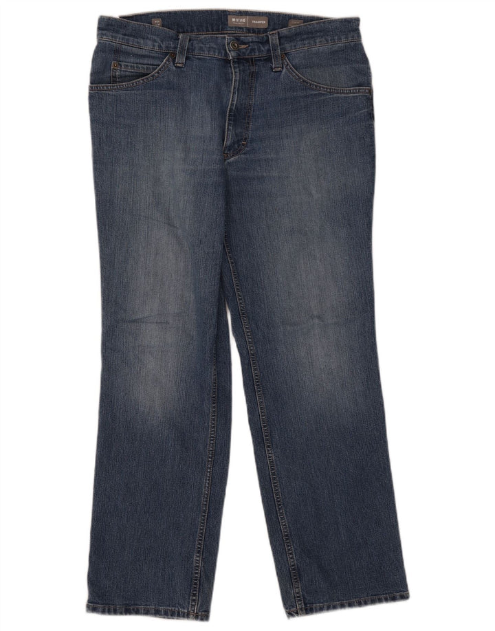 Mustang Herren Tramper Slim Jeans W34 L30 Blau