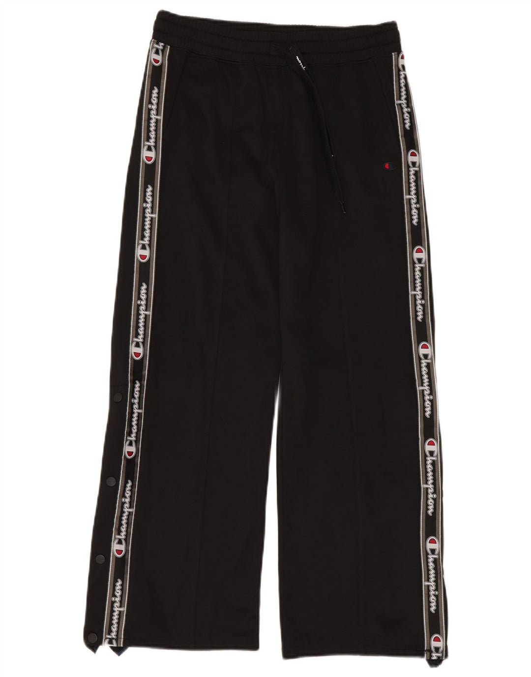 Champion Damen-Trainingshose mit Grafik, UK 10, Größe S, Schwarz, Polyester