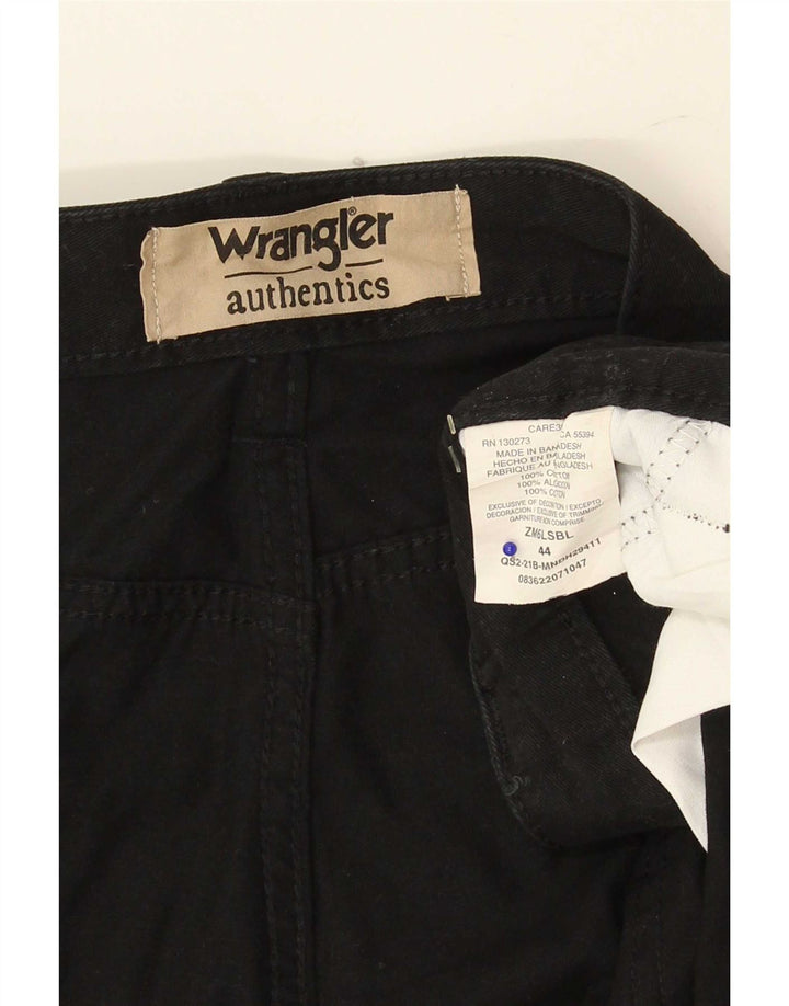 Wrangler Herren Cargoshorts W44 2XL Schwarz Baumwolle