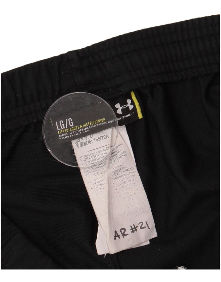 Under Armour Herren-Trainingshose, groß, aus schwarzem Polyester