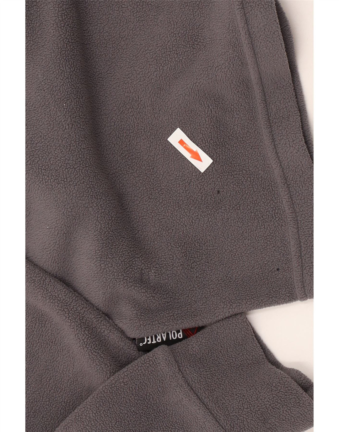 Invicta Herren-Fleecepullover mit Reißverschluss am Hals, großes graues Polyester