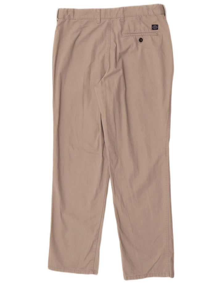 Marks & Spencer Herren-Chinohose mit normaler Passform, W34 L31, graue Baumwolle