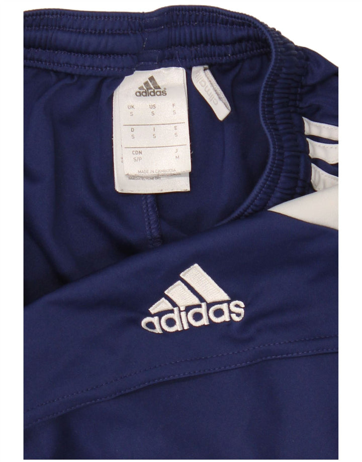 Adidas Herren Climalite Sport Shorts Small Blue Colourblock Polyester