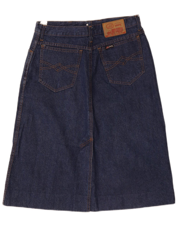 Vintage Damen Jeansrock W30 Medium Marineblau