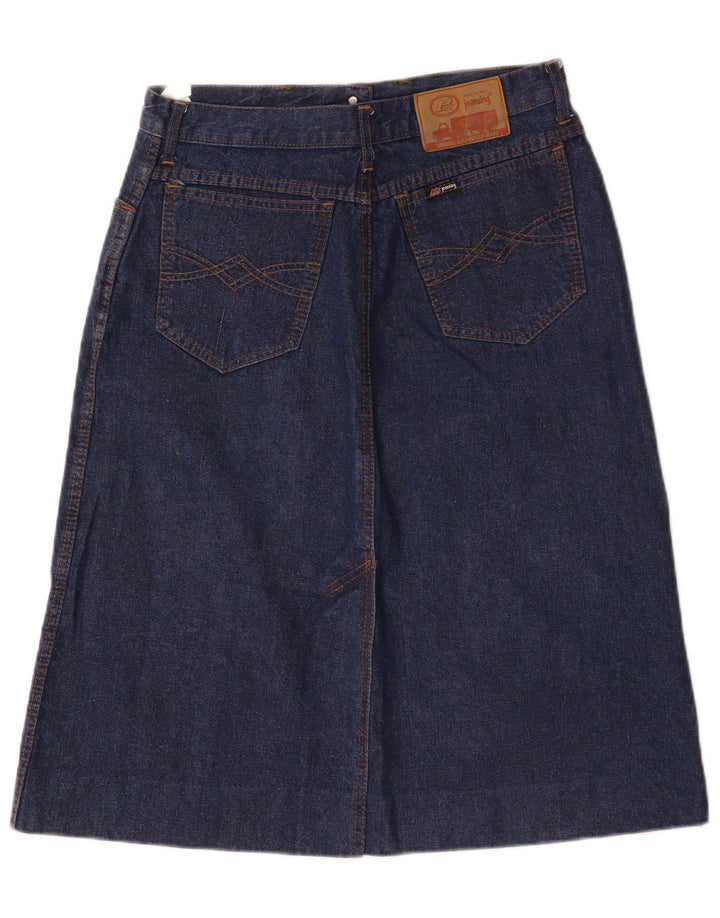 Vintage Damen Jeansrock W30 Medium Marineblau