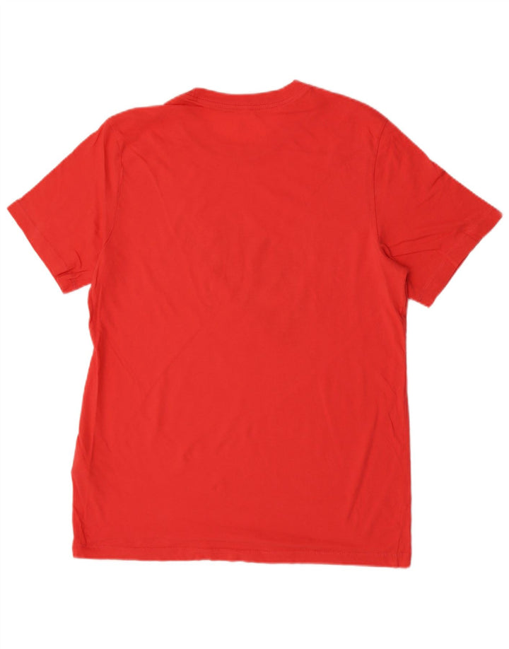 Nike Herren-T-Shirt mit Grafik, mittelorange Baumwolle