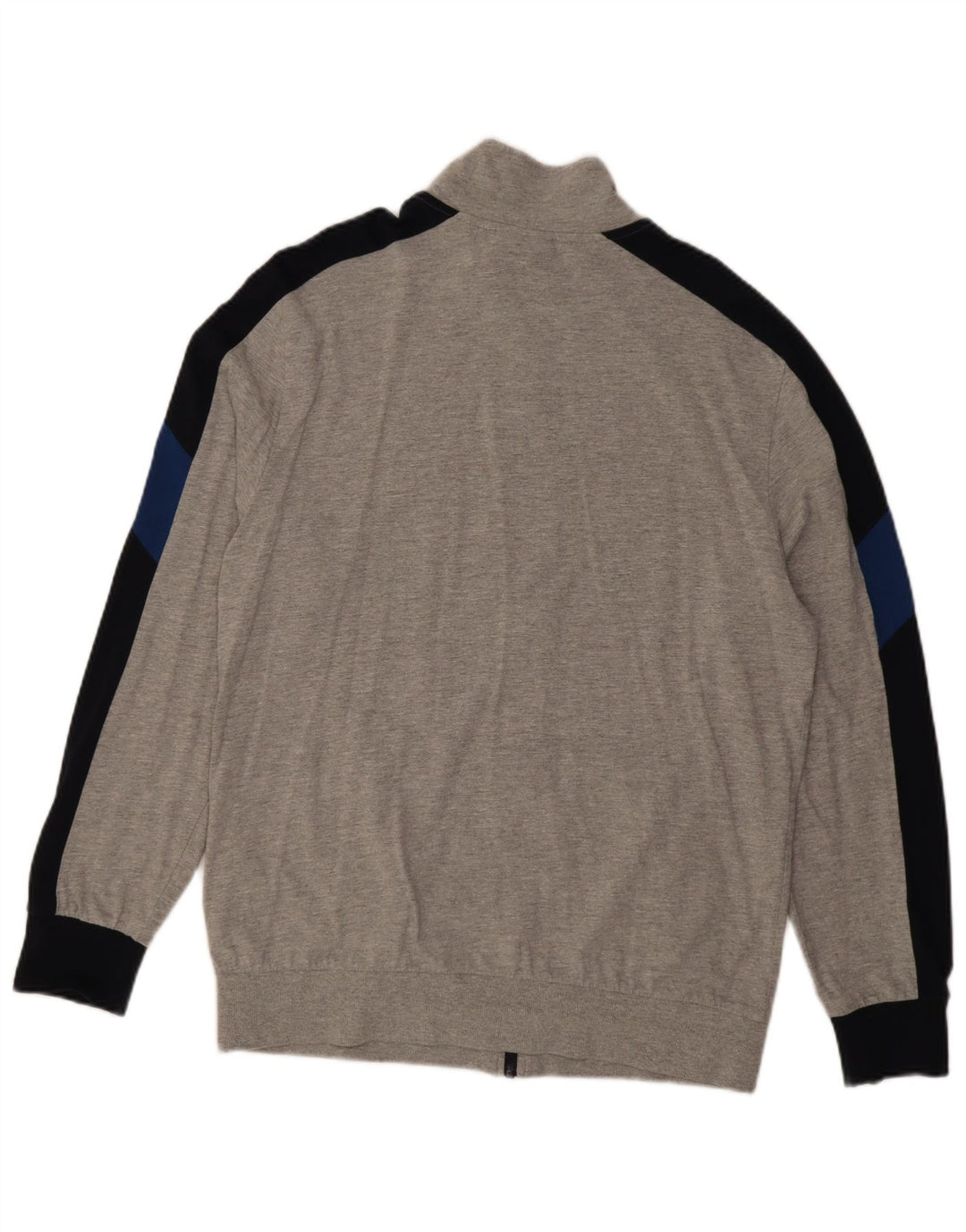Lotto Herren-Trainingsanzug-Oberteil, Jacke, XL, Grau, Colourblock-Baumwolle