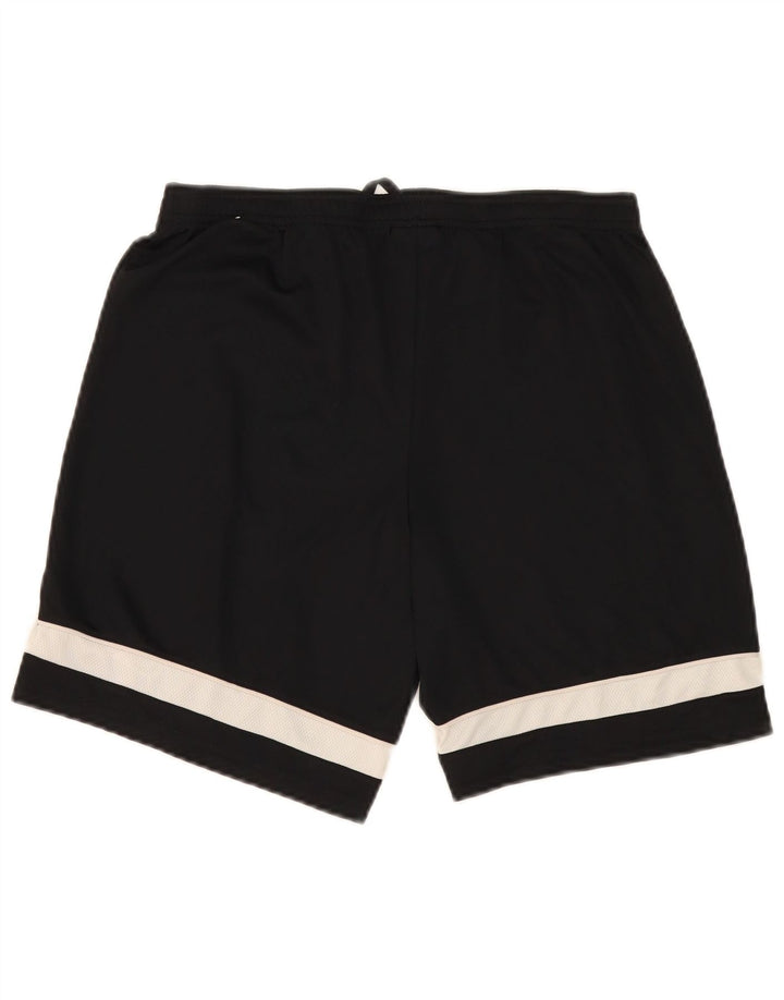 Nike Herren Dri Fit Sportshorts Mittelschwarz geflecktes Polyester