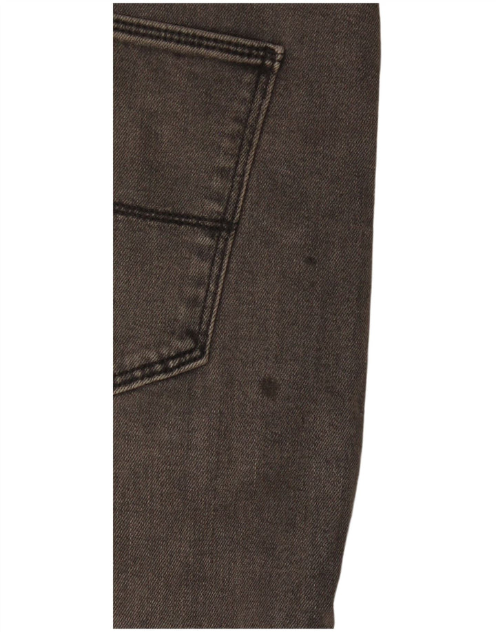 Marks & Spencer Herren Slim Jeans W36 L33 Graue Baumwolle