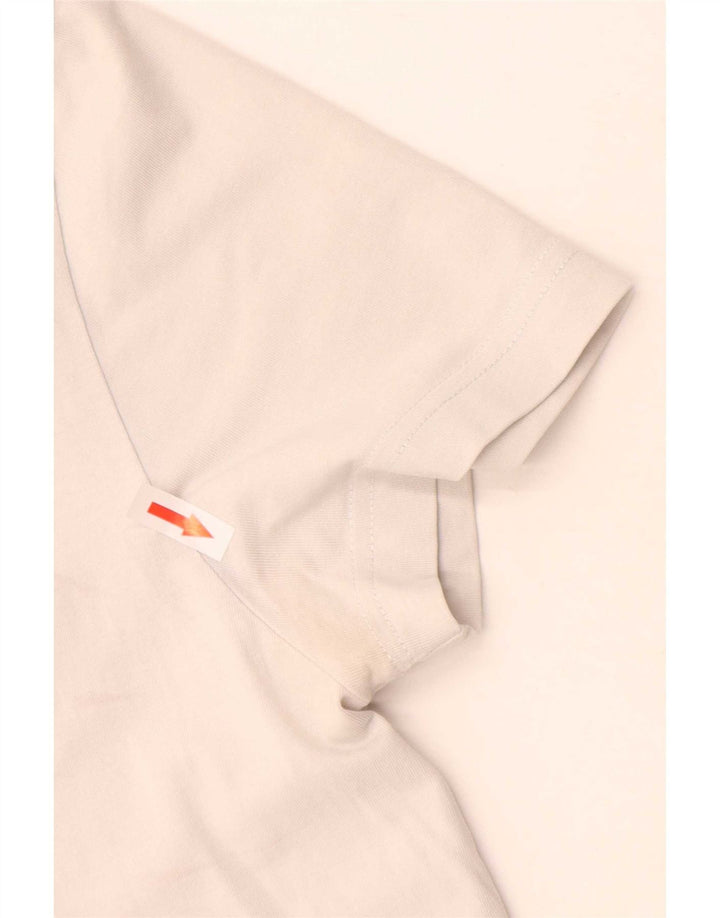 Tommy Hilfiger Herren T-Shirt Top Small Weiß Baumwolle