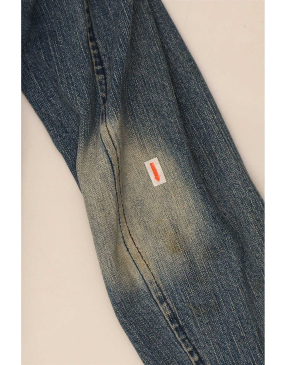 Topshop Damen-Jeansblazer mit 2 Knöpfen, Größe UK 14, mittelblau, Baumwolle