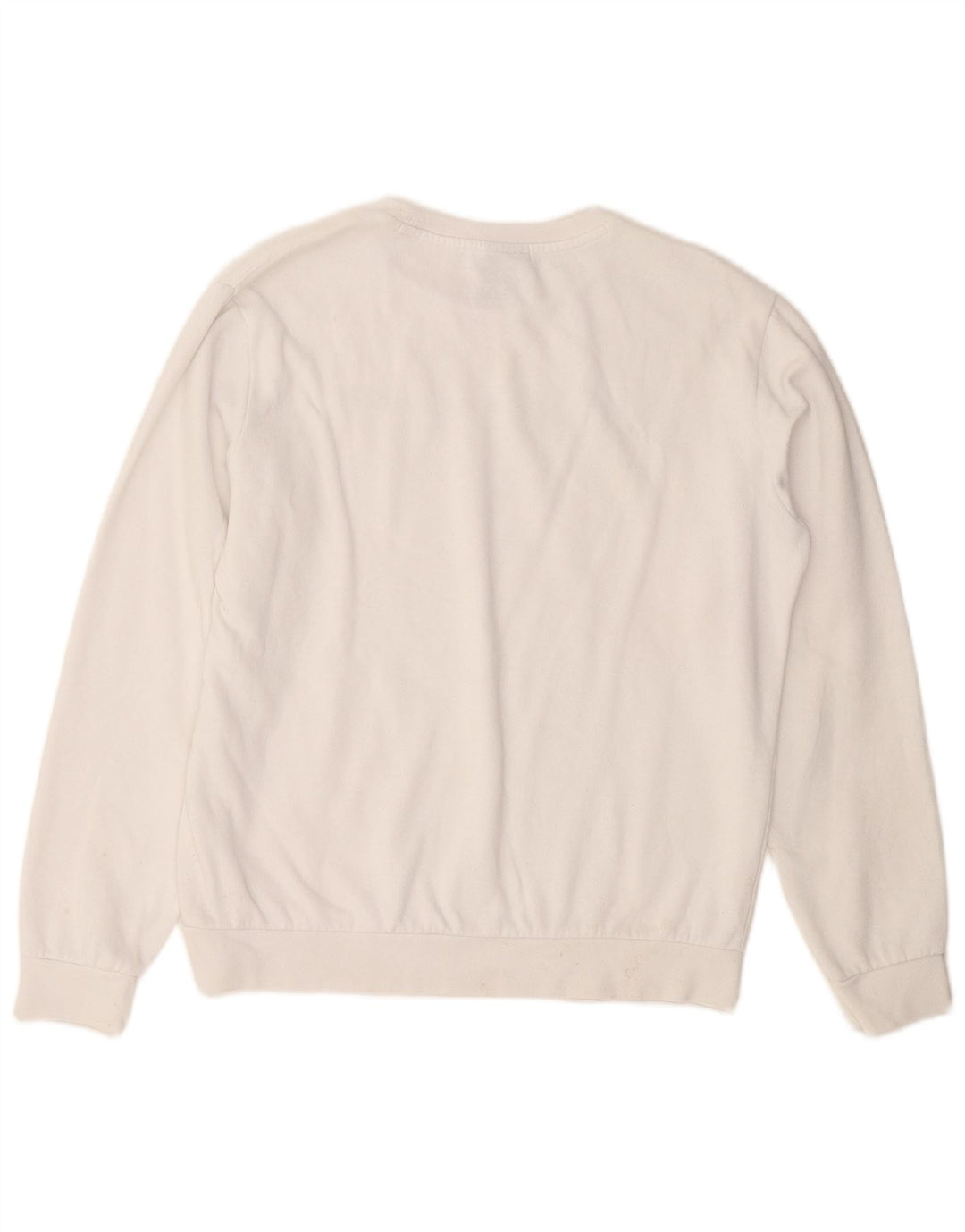 CHAMPION Boys Graphic Sweatshirt Jumper 15-16 Years 2XL White