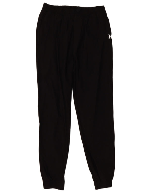 Hurley Jogger-Chinohose für Jungen, 14–15 Jahre, W30, L28, schwarzes Nylon