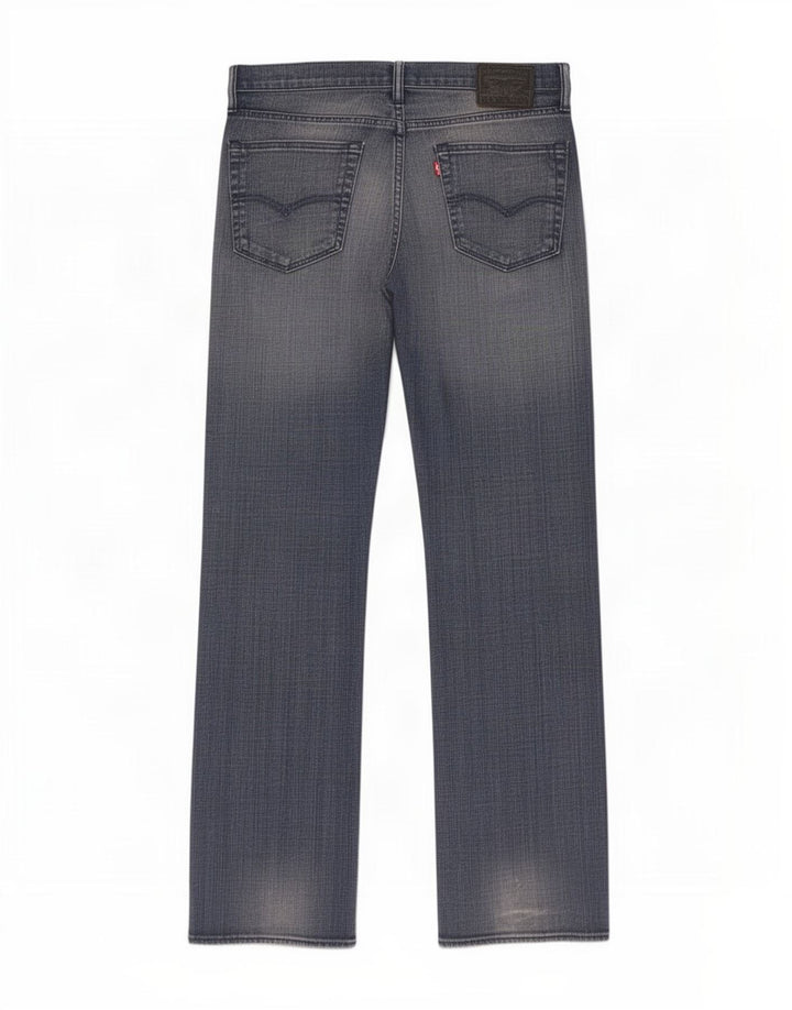 Levi's Herren 527 Bootcut Jeans W34 L32 Blaue Baumwolle
