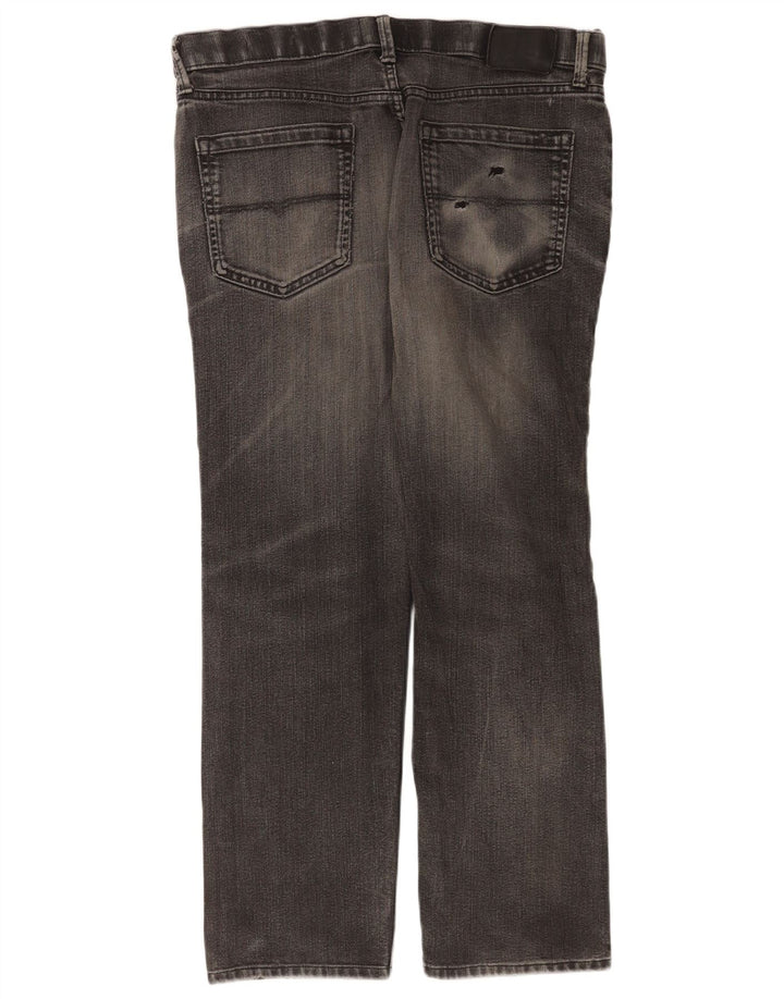 Marks & Spencer Herren-Jeans, normale Passform, gerade Passform, W34, L29, Grau, Baumwolle