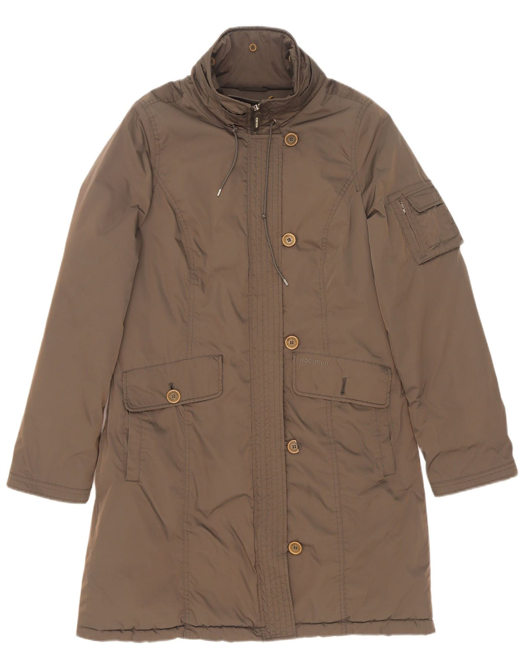 Woolrich Damenmantel UK 16 Large Khaki