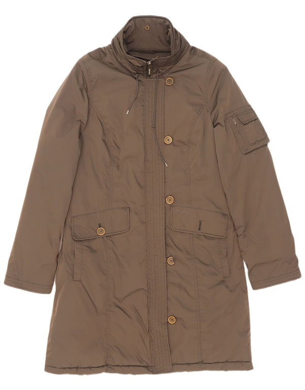 Woolrich Damenmantel UK 16 Large Khaki