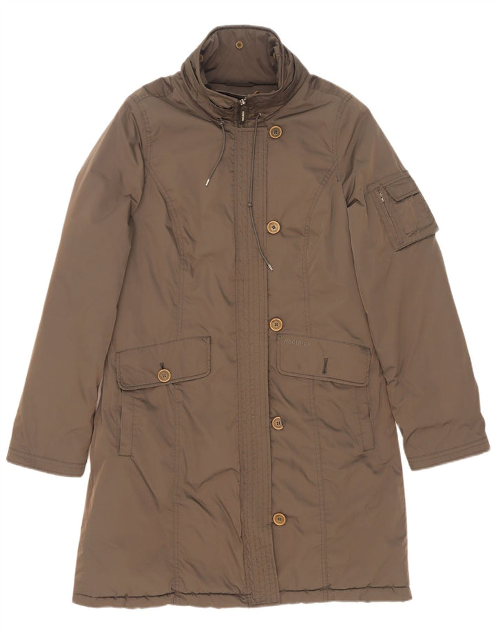 Woolrich Damenmantel UK 16 Large Khaki