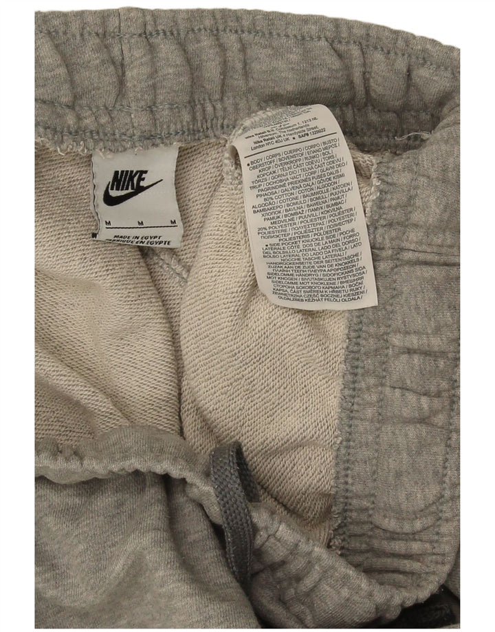 Nike Herren-Cargo-Trainingshose mit grafischem Muster, mittelgraue Baumwolle
