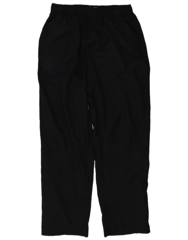 Umbro Herren-Trainingshose XL, schwarzes Polyester