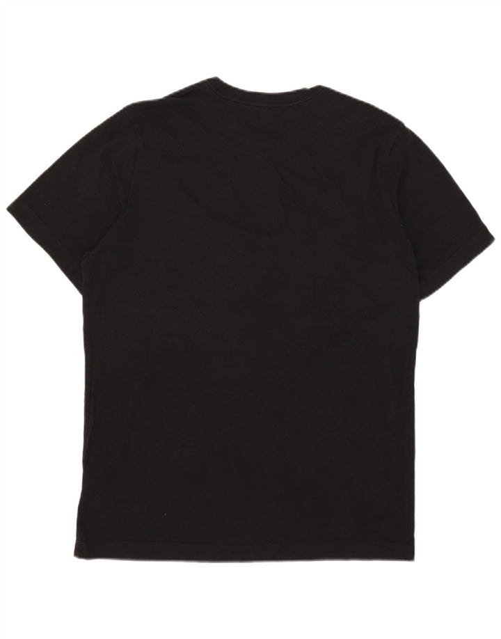 Nike Herren T-Shirt Top Medium Schwarz Baumwolle