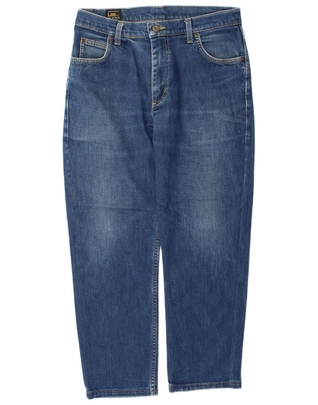 Lee Herren Tapered Jeans W34 L27 Blau