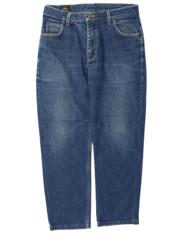 Lee Herren Tapered Jeans W34 L27 Blau