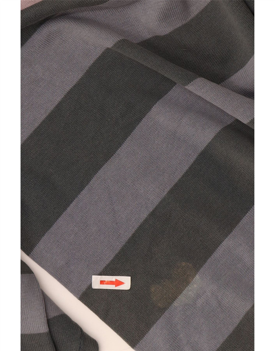 Marks & Spencer Herren Autograph Pullover mit Rundhalsausschnitt, 2XL, grau gestreift