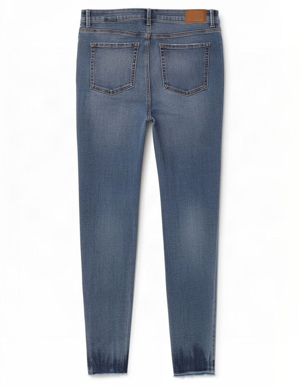 Marks & Spencer Damen Ivy Skinny Jeans UK 12 Medium W30 L28 Blaue Baumwolle