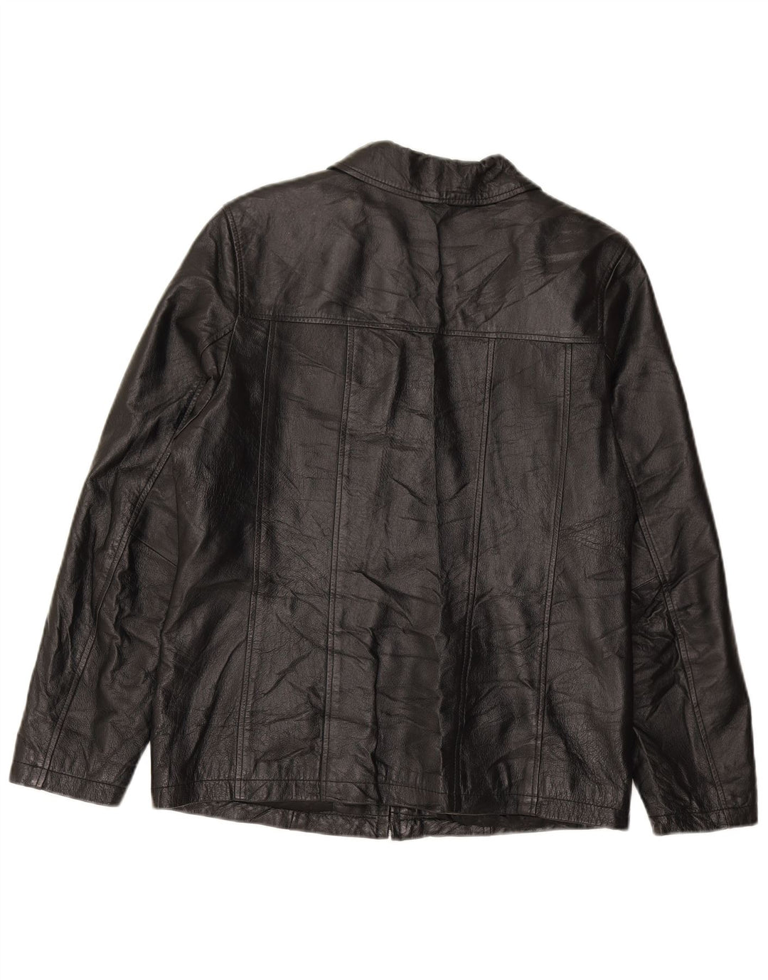 YESSICA Damen Lederjacke UK 14 Large Schwarz