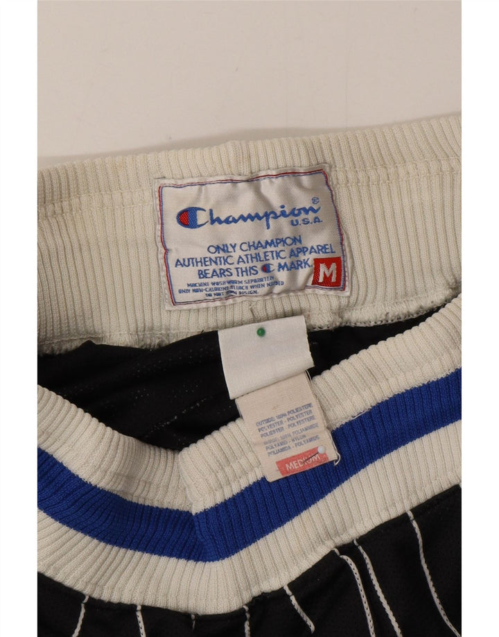 Champion Herren Orlando Magic Graphic Sport Shorts Medium Schwarz gestreift