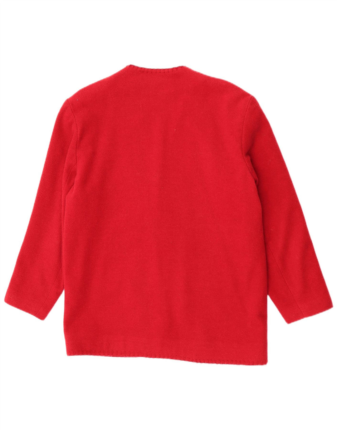 A.Wear Damen-Blazerjacke mit 3 Knöpfen, UK 12, mittelrote Wolle