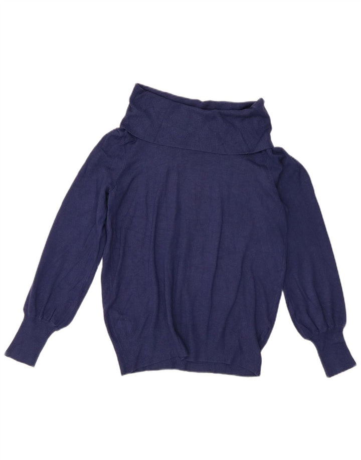 Marks & Spencer Damen-Pullover mit Rollkragen, Gr. 12, mittleres Marineblau