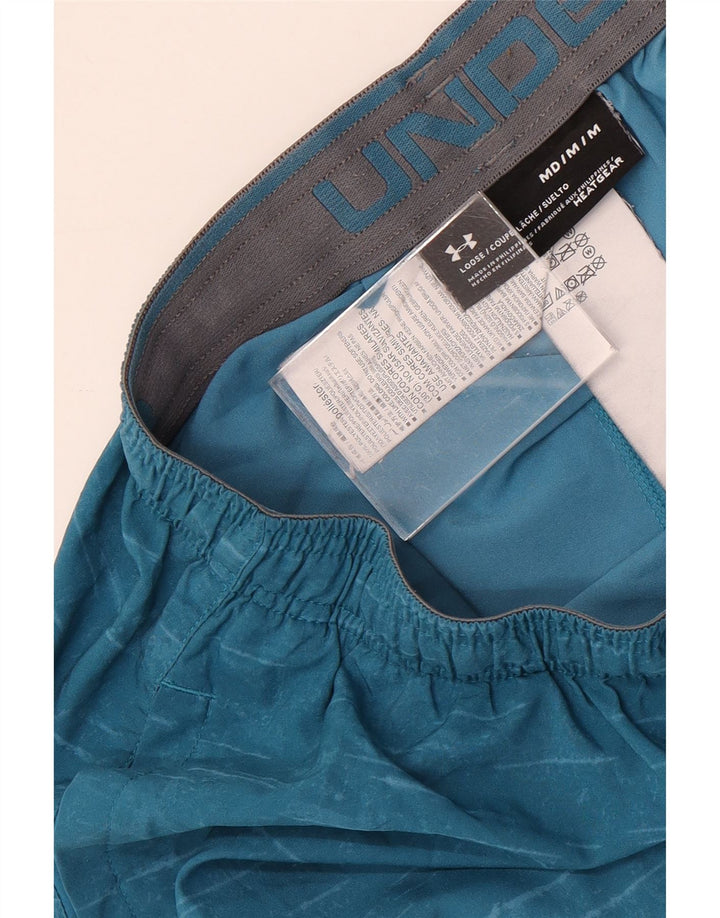 UNDER ARMOUR Herren Heat Gear Sportshorts Mittelblau meliertes Polyester