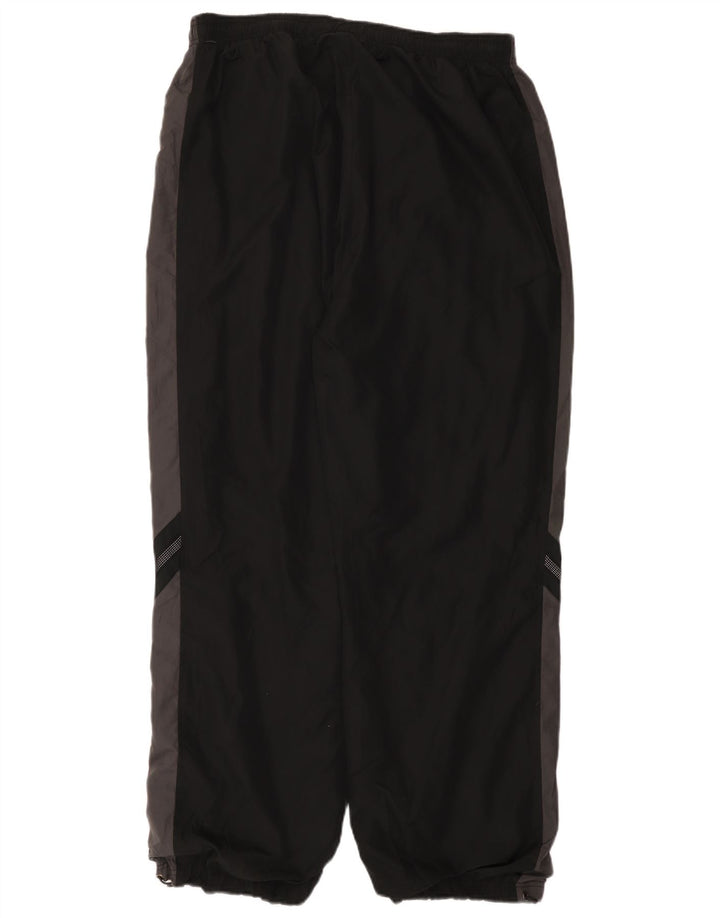 REEBOK Herren-Trainingshose, Jogginghose, 2XL, Schwarz, Colourblock-Polyester