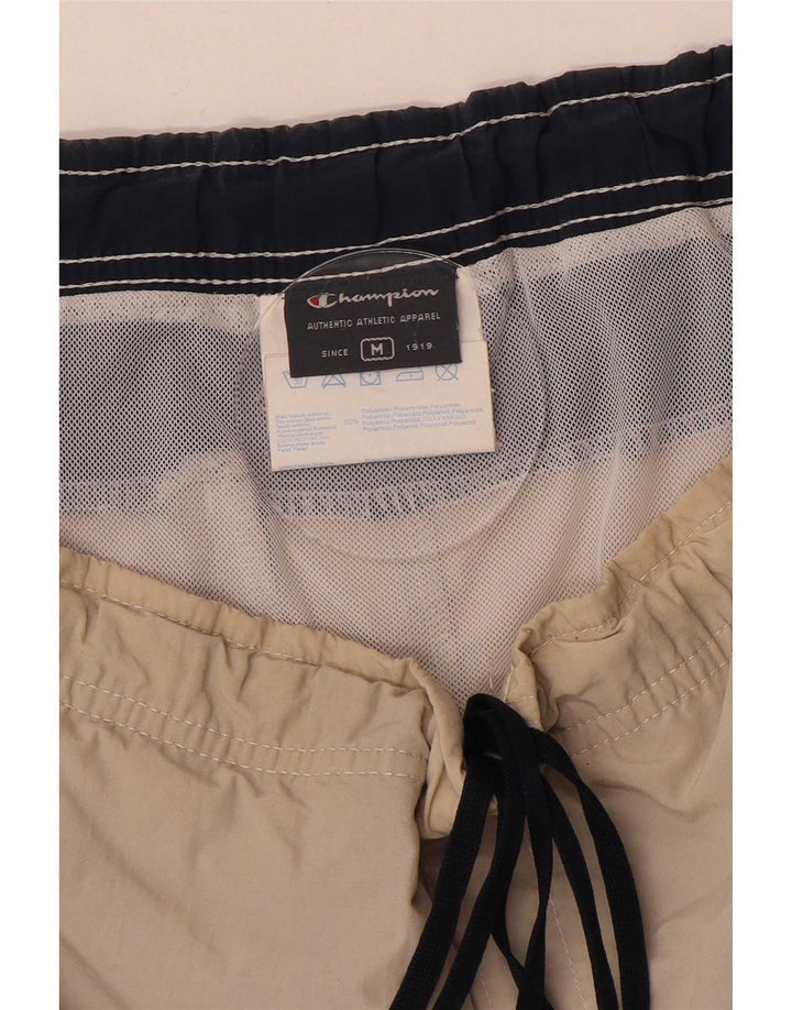 Champion Herren Badeshorts Medium Beige Colourblock Polyamid