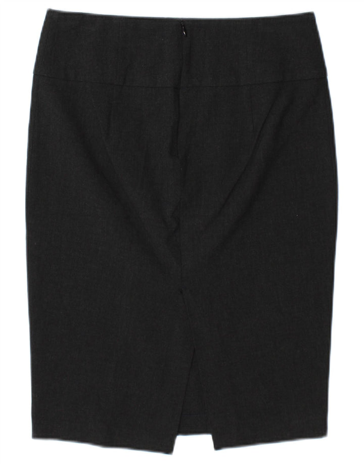 Zara Damen Bleistiftrock EU 34 2XS W24 Grau