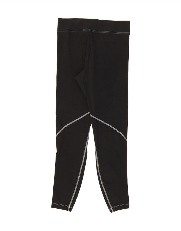 NIKE Womens Leggings UK 12 Medium  Black Cotton Vintage Nike and Second-Hand Nike from Messina Hembry 