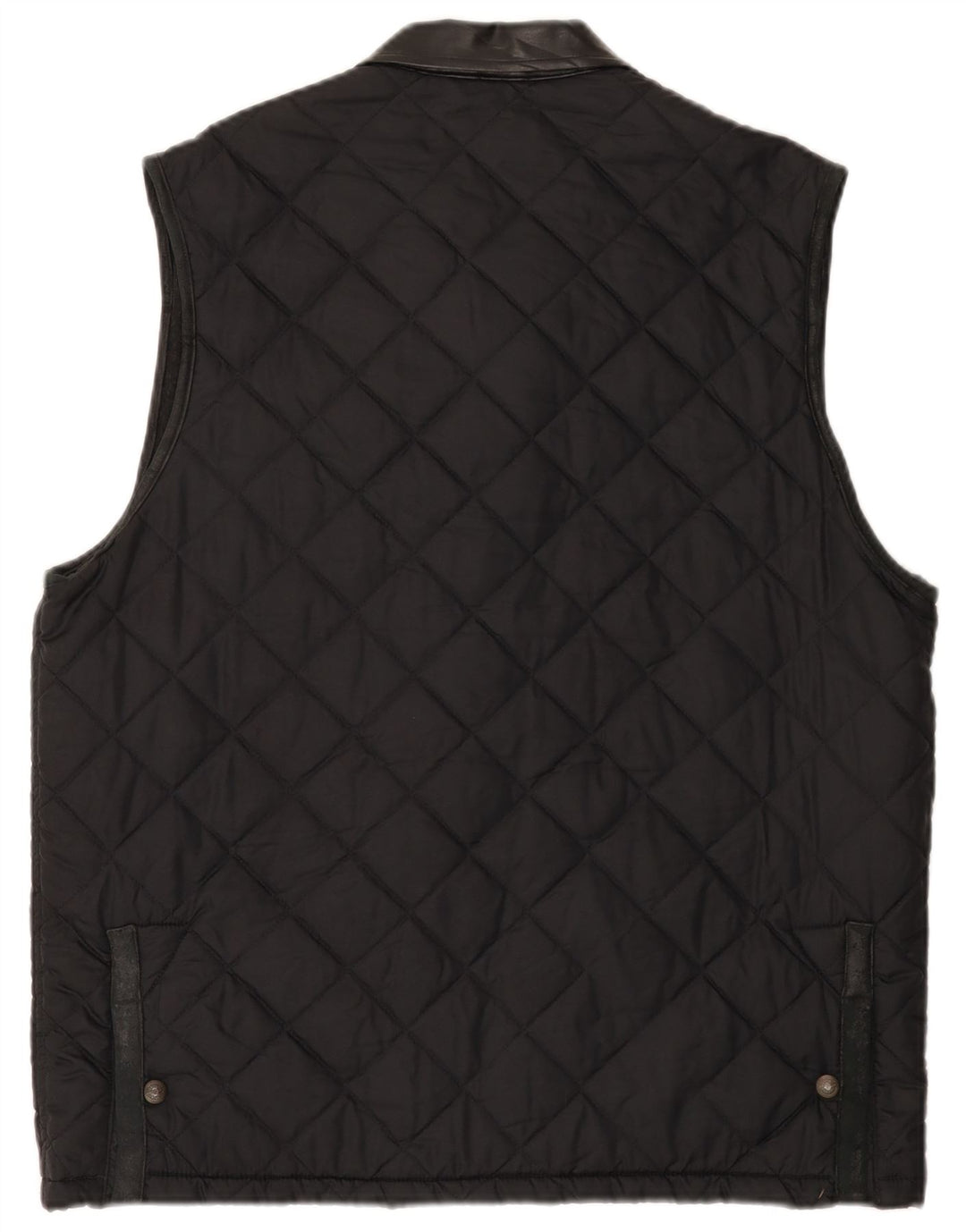 Cotton's Industries Herren Steppweste UK 38 Medium Schwarz