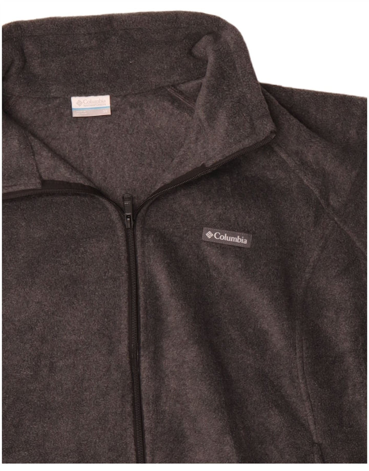 Columbia Herren Fleecejacke UK 46 3XL Schwarz Polyester