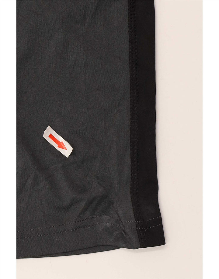 Russell Athletic Herren-Sportshorts aus mittelgrauem Colourblock-Polyester